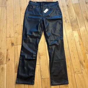 Vegan Leather Pants NWT!